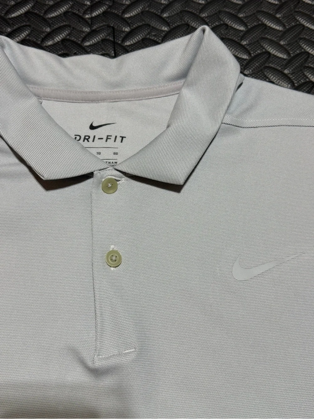 Nike Victory Golf Polo Shirt Gray Collared Dri-Fit Casual AQ8601-012 Mens XL